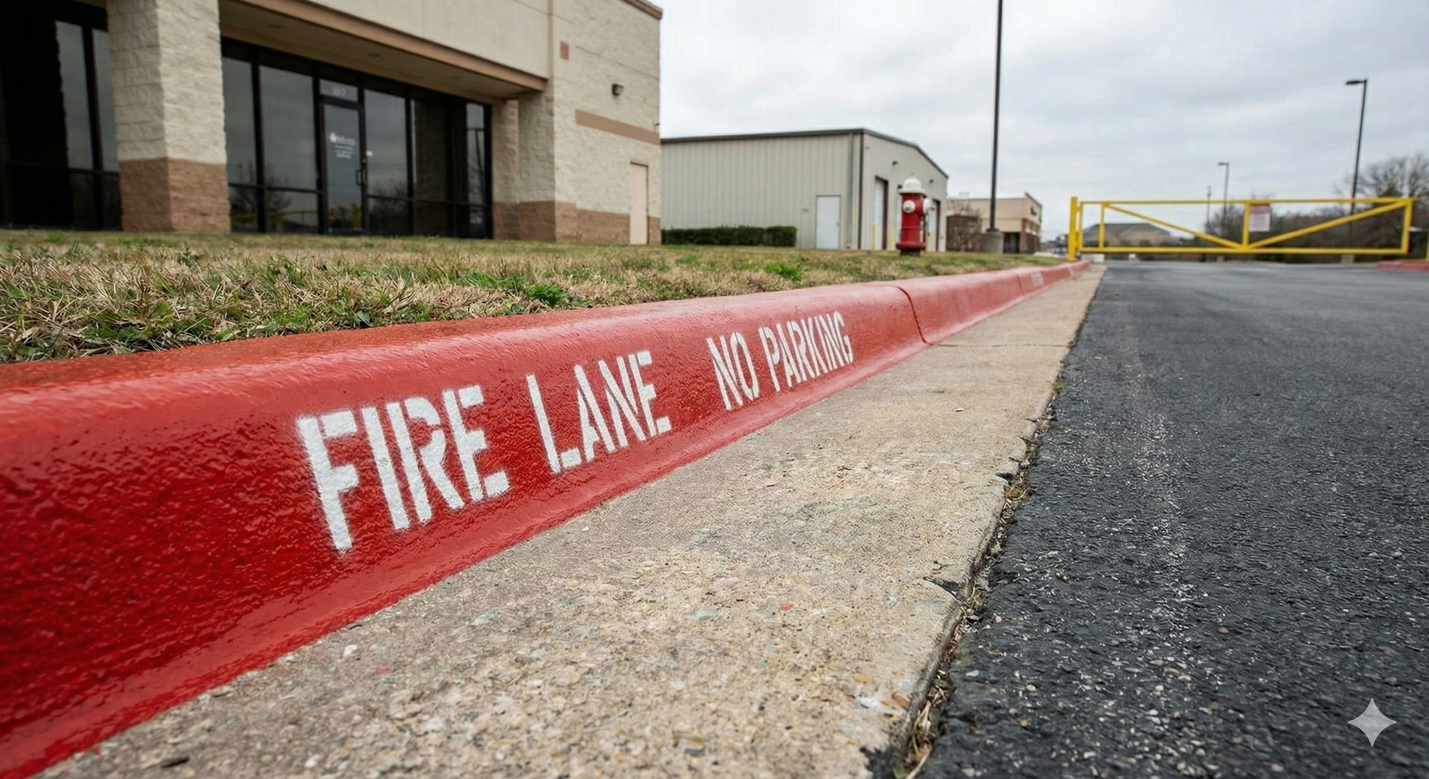 Professional Fire Lane & Emergency Striping in Whatcom County