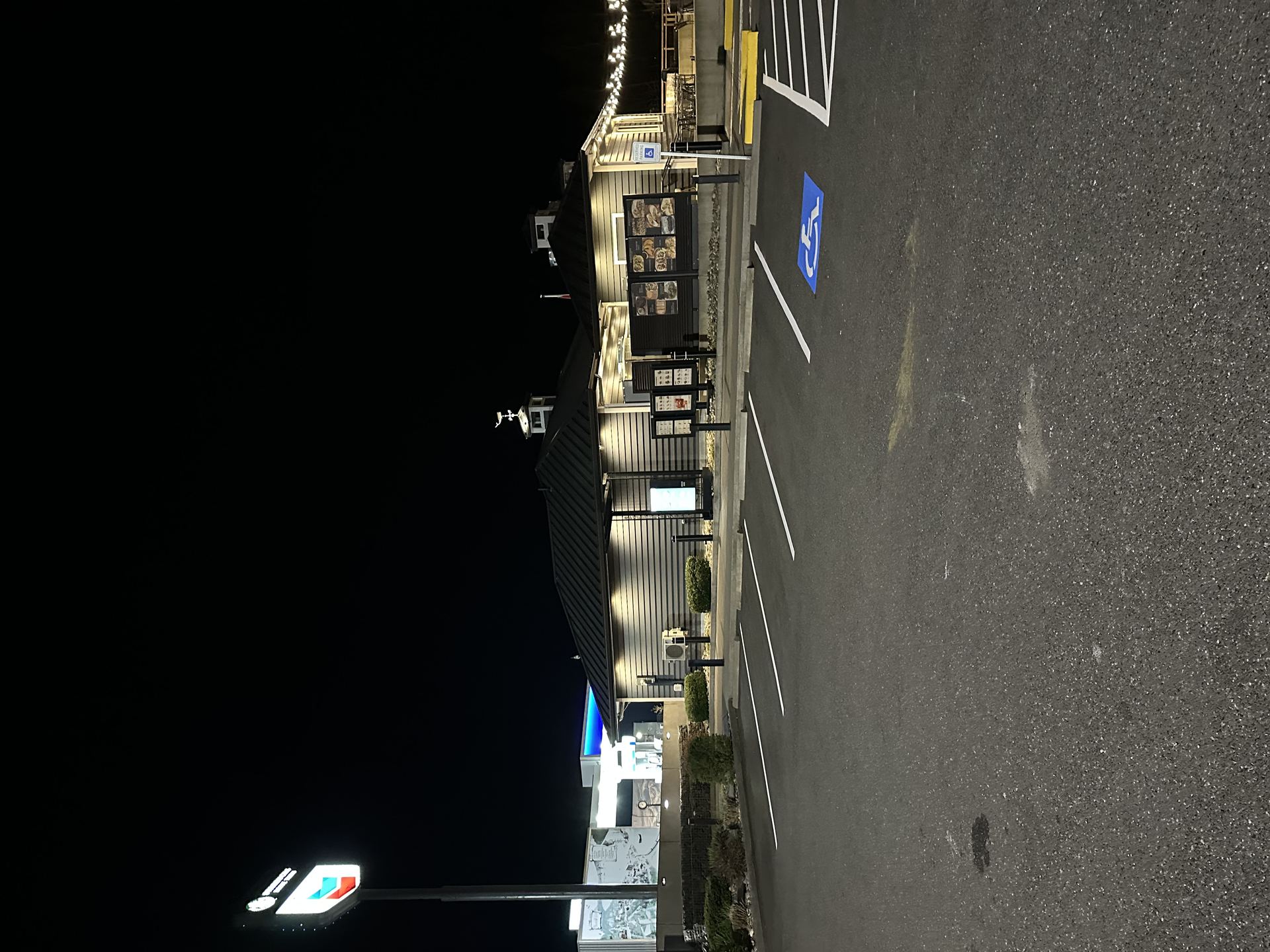 ADA parking lot striping in Northwest Washington