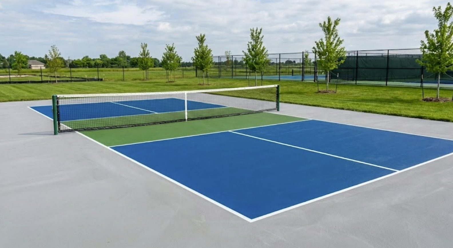 Professional Sports Court Striping in Whatcom County